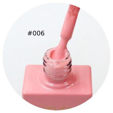Imagem de Esmalte em gel helen color 15ml c/ anvisa -,  006 NUDE ROSÉ