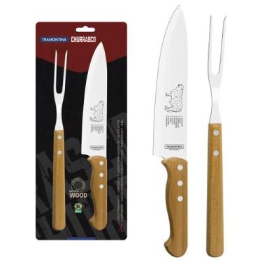 Imagem de Kit Churrasco inox Tramontina 2 peças