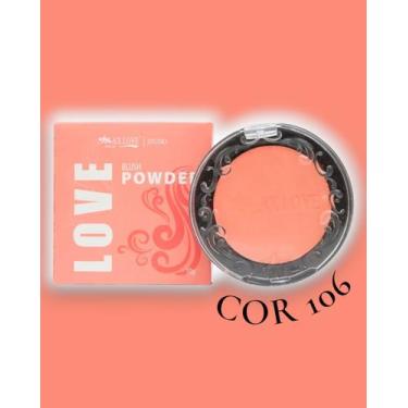 Imagem de Blush em Pó Cintilante Max Love - Efeito Iluminado e Natural Cor:24090