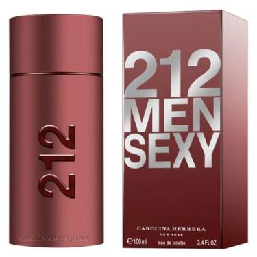 Imagem de Perfume carolina herrera 212 sexy men eau de toilette, 100ml