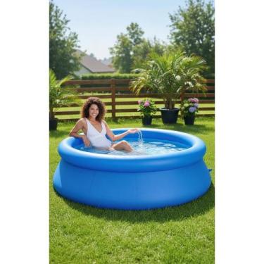 Imagem de Piscina Inflável 2400L Azul - Diversão Garantida! - Congratulations St