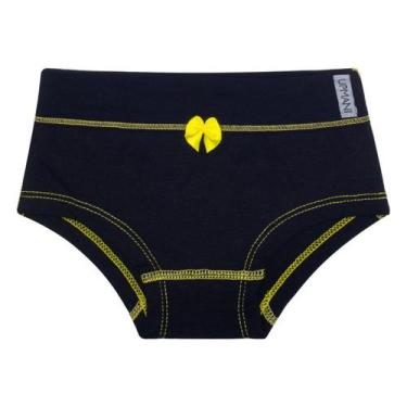 Imagem de Calcinha Feminina Infantil Malha Cotton Macia Crianças Meninas 2 À 8 A