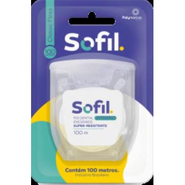 Imagem de Fio Dental Extrafino Encerado Menta Sofil 100m