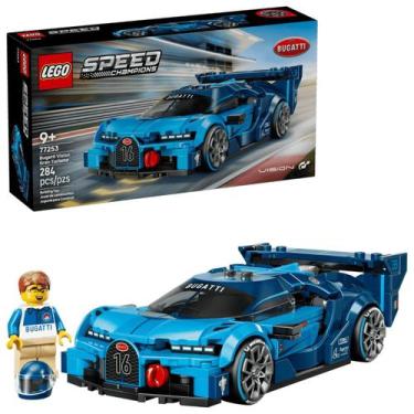 Imagem de Hipercarro Esportivo Bugatti Vision GT Lego Speed Champions
