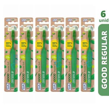 Imagem de Escova Dental Sustentável Tepe  GOOD Regular Soft  6 unidades