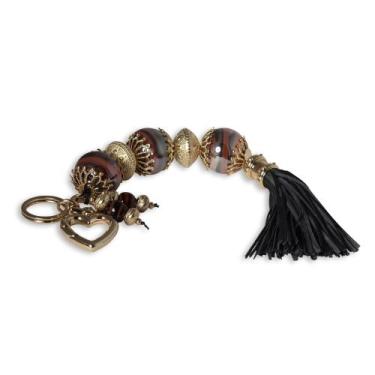 Imagem de Chaveiro de Murano Capri - Andrea Mascarenhas, Black Gold