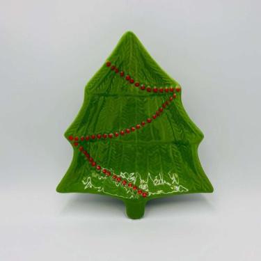 Imagem de Petisqueira árvore de Natal Azevinho Observação 26x22x5cm Luiz Salvado