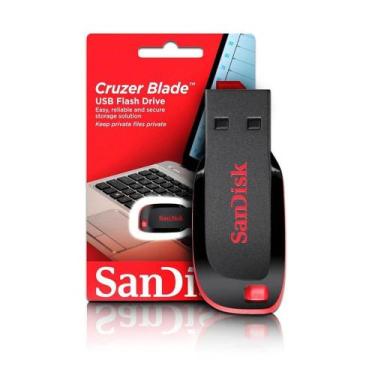 Imagem de Pendrive Sandisk Z50 Cruzer Blade 32 GB - Preto