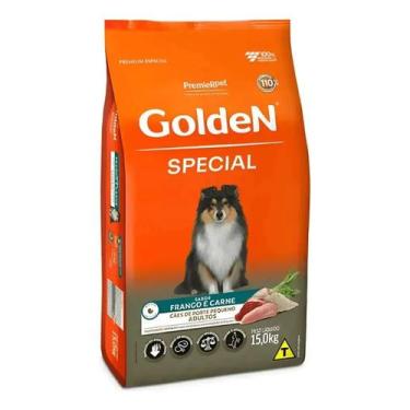 Imagem de Ração Golden Special Cães Adultos Pequeno Porte 15KG - PREMIER
