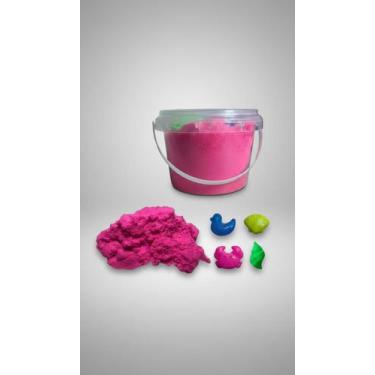 Imagem de Areia Mágica Colorida 300g com 4 Forminhas - Congratulations Store