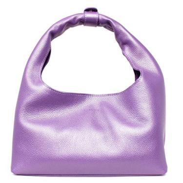Imagem de Bolsa Sack Bag em Couro Artlux SB-001 -, Violeta pearly