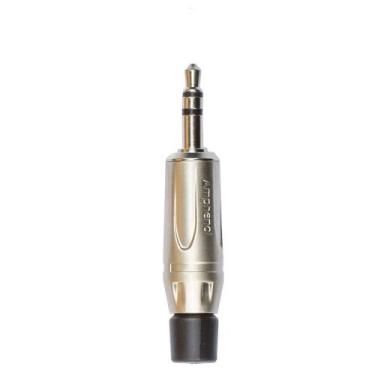 Imagem de Plug P2 Estereo, KS3P, 3.5mm  STR, Metal - Amphenol - CIRILO CABOS