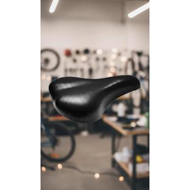 Imagem de Selim Para Bicicleta Mtb Sport Preto 260x160mm - Congratulations Store