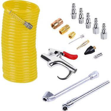 Imagem de Jogo de Acessórios Pneumáticos Stanley 1-2" com Extensão 5" e Chave Allen 5 mm - 10 Soquetes para Aperto e Desaperto