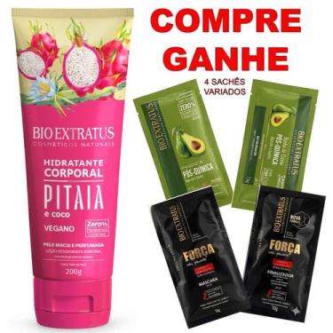 Imagem de Hidratante corporal pitaia 200g bio extratus+ brinde