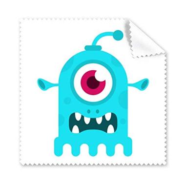 Imagem de Universo e alienígena azul ciclope alienígena pano de limpeza para telefone limpador de óculos 5 peças