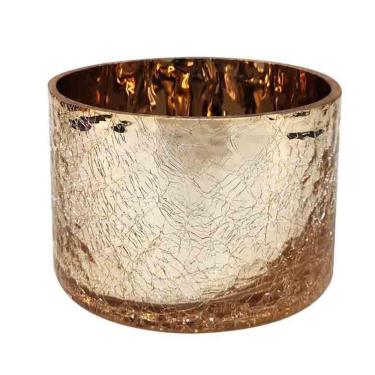 Imagem de Castiçal Vaso De Vidro Rose Gold 12Cm