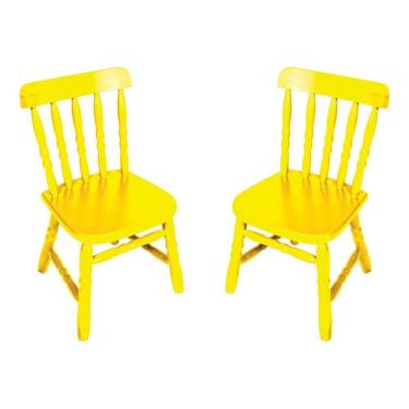 Imagem de Kit 2 Cadeiras Infantil Country 