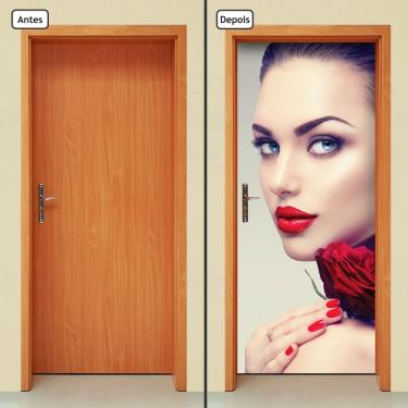 Imagem de Adesivo Decorativo de Porta - Salão de Beleza - 1069cnpt