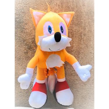 Pelúcia Tails Turma Do Sonic Grande 20cm Boneco Game em Promoção é no  Buscapé