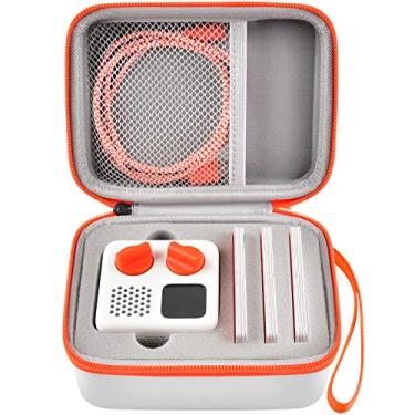 Imagem de Estojo de viagem compatível com Yoto Mini – reprodutor de áudio e música infantil, bolsa de suporte para alto-falante infantil, toca cartões de audiolivro – Somente caixa