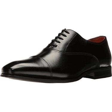 Imagem de Gorro Corbetta Oxford masculino Florsheim, Black Smooth, 11.5