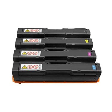 Imagem de Para Ricoh PLC-Spc340dn Black Ciano Ciano Magenta Toner Cartura (4-PACK) |Trabalha Com Aficio SP C311N C312DN C231SF SPC310 C232SF C242DN C340DN 1-set
