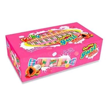 Imagem de Bala De Goma Tubo Sabor Gurt Sortidos Display De 930g Caixa