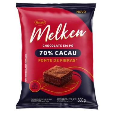 Imagem de Chocolate Em Pó Melken 70% Cacau 500G Harald