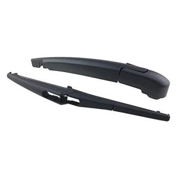 Imagem de TOTMOX Conjunto de limpador de para-brisa traseiro da lâmina do braço do limpador do para-brisa traseiro, compatível com Fiat 500X 2015+, substitui 68398864AA