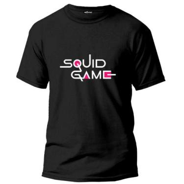Imagem de Camiseta Squid Game Round 6 Masculino E Feminino Novidade Top - Gra Co
