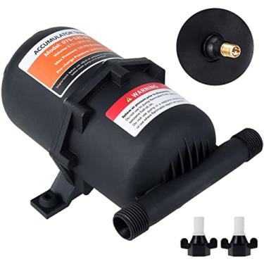 Imagem de Tanque acumulador AB1 com bexiga interna bomba de água pressurizada controle de fluxo bomba de pressão de água recipiente de armazenamento de pressão segurar água 125 psi 666 g para barco Marine RV Caravan AB1