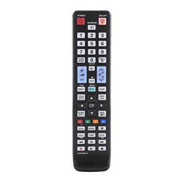 Imagem de Controle remoto universal, controle remoto compacto Smart TV controle remoto preto para Samsung AA59-00431A