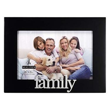 Imagem de Malden International Designs Family Expressions Porta-retrato 10 x 15 cm, preto