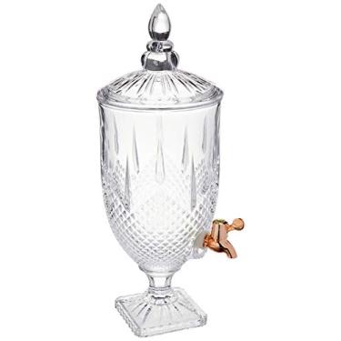Imagem de Suqueira de Cristal Ecológico com Torneira Rosé Diamante 5L - Lyor