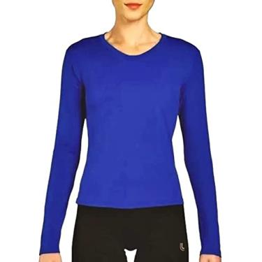Imagem de Camiseta Lupo T-Shirt Repelente UV Feminina 77028-003 2400-Azul G