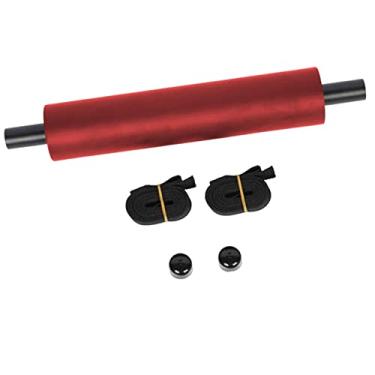 Imagem de Dynwave Pedal de caiaque ajustável para prancha de com alças Durável Profissional Leve Portátil Bom desempenho Prático, Vermelho