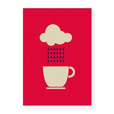 Imagem de Arte Maníacos Quadro Decorativo em Tela Canvas Chá de Chuva - 23x16,25cm