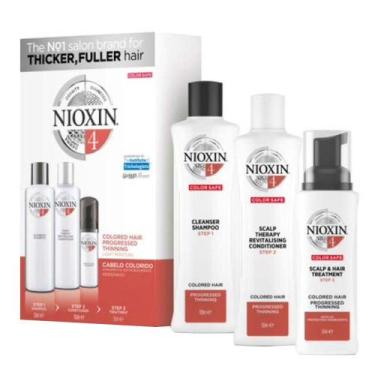 Imagem de Nioxin Trial Kit Sistema 4 - Shampoo + Condicionador + Leave-In