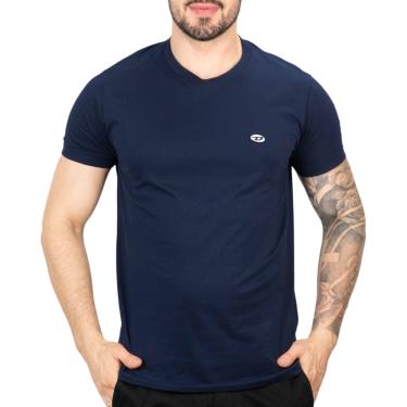 Imagem de Camiseta Diesel Básica Azul Marinho