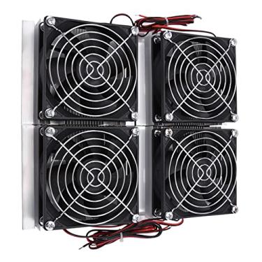 Imagem de Refrigerador De Placa Fria Termoelétrico Peltier De Refrigeração De Semicondutores De 240 W Com Ventilador,Resfriador Termoelétrico Peltier, Dispositivo De Resfriamento De Ar De Ar Condicionado DIY