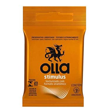 Imagem de Olla Preservativo Camisinha Stimulus - 3 Unidades