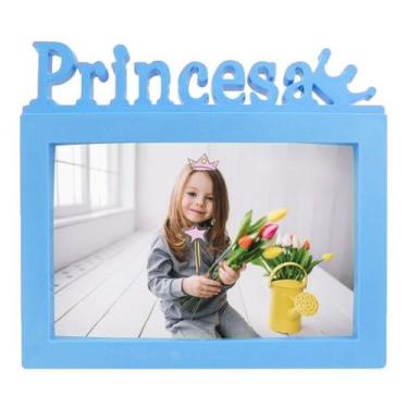 Imagem de Porta Retrato Principe Princesa 10X15 Decoração Lembrança - Clink