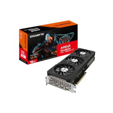 Imagem de GIGABYTE Placa gráfica Radeon RX 7600 XT Gaming OC 16G, 3 ventoinhas WINDFORCE 16GB 128-bit GDDR6, GV-R76XTGAMING OC-16GD placa de vídeo
