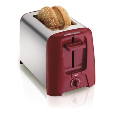 Imagem de Torradeira Hamilton Beach E Aço Inox, Cromada Vermelha 220v