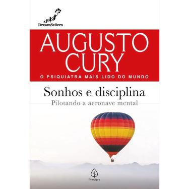 Imagem de Livro Sonhos e Disciplina Augusto Cury Ciranda Cultural Inteligência Emocional Auto Ajuda Crescimento Liderança