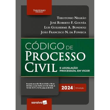 Imagem de Código de Processo Civil e Legislação  Processual - 55ª ed.