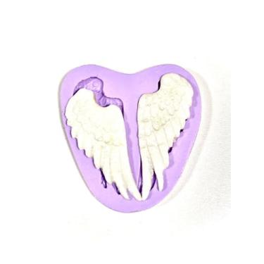 Imagem de Confeitaria dos moldes, F36 MOLDE DE SILICONE ASAS DE ANJO CONFEITARIA BISCUIT