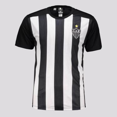 Imagem de Camisa Atlético Mineiro Comet Branca e preta-Masculino