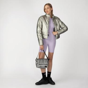 Imagem de Jaqueta Fila Puffer Feminina Prata-Masculino
